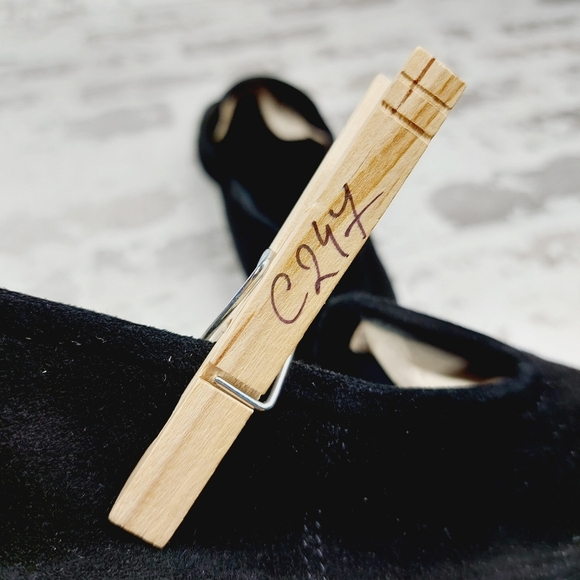 New Aquatalia Black Suede Round Toe Slip On Flats C247 - Picture 12 of 12